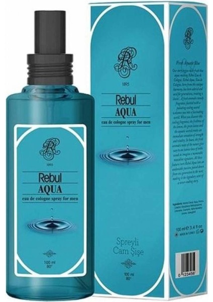 Aqua 125 ml Pet Spreyli Kolonya
