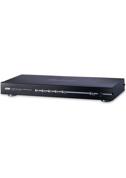4 Port Dual View HDMI Switch, 4 giriş - 2 çıkış