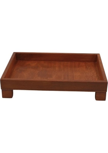 Ayaklı Stand Tepsi 33CM x 23CM Genişlik, 6cm Yükseklik