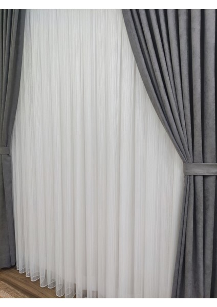 Tül Perde Fon Perde Güneşlik Takım Perde, 1-3 Sık Pile Tül Güneşlik Fon Hepsi Bir Arada Takım fırsatları