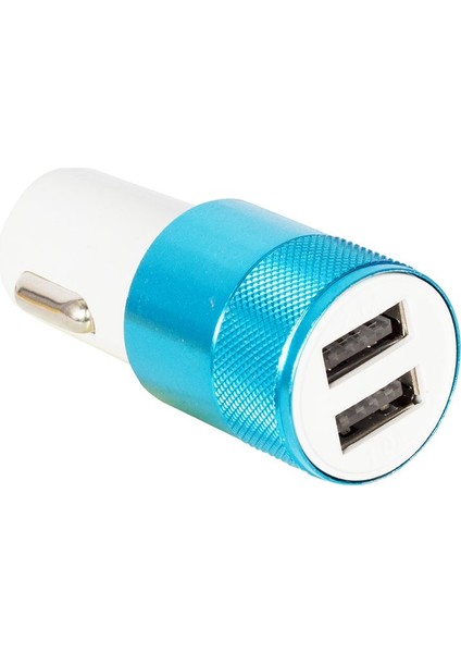 Çakmak Araç Şarjı USB 2 Port 5 V 2.1 A (4434)