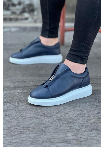 Wagoon WG010 Lacivert Cilt Erkek Casual Ayakkabı