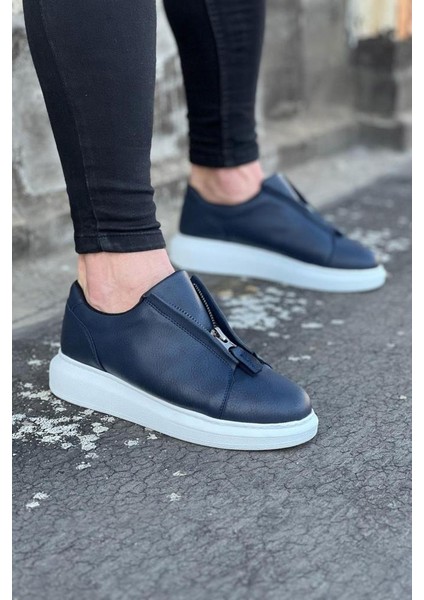 Wagoon WG010 Lacivert Cilt Erkek Casual Ayakkabı