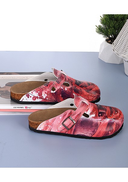 8043 Renkli Gözler Temalı Sabo Terlik fiyatları