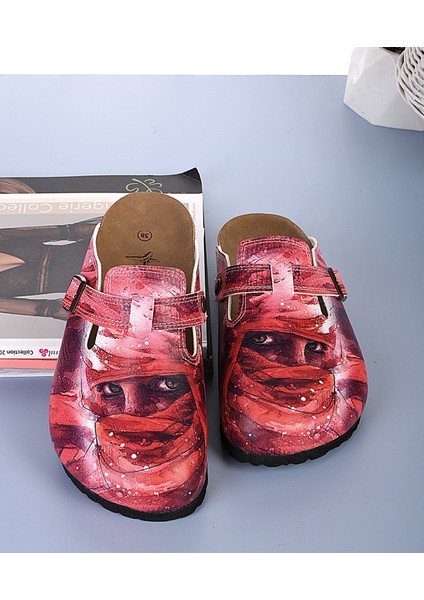 8043 Renkli Gözler Temalı Sabo Terlik fırsatları