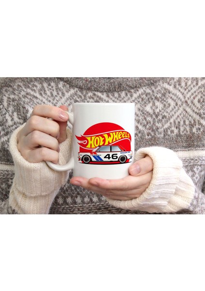 Hot Wheels Kırmızı Baskılı Seramik Kahve Çay Kupası fiyatları