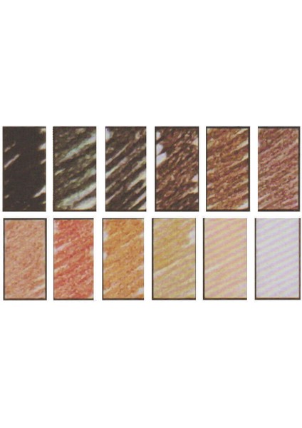 Pastel Pencil Skintones Pastel Boya Kalem Seti 12 Renk Ten Renkleri modelleri