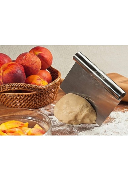 Metal Hamur Kesme ve Pasta Sıvama Spatulası 13 cm