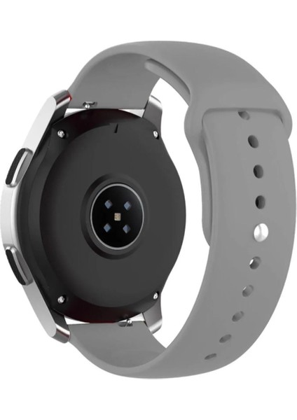 20 mm Universal Jel Silikon Kordon Akıllı Pimli Gri