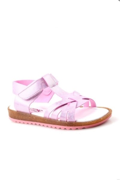 Tam Ortopedik Kız Çocuk Sandalet Pembe