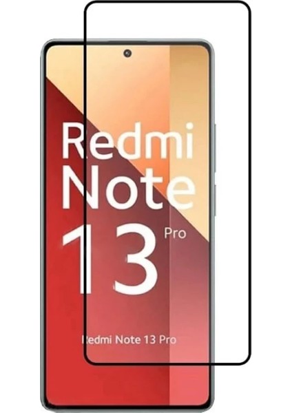 Xiaomi Redmi Note 13 Pro 4G Çerçeveli Tam Kaplayan Temperli Ekran Koruyucu - Fc003