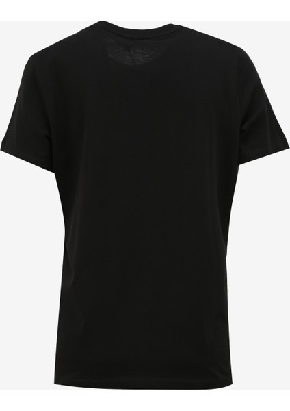 Bisiklet Yaka Baskılı Siyah Kadın T-Shirt F4SL-TST0725 fiyatları