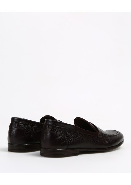 Kahve Erkek Deri Klasik Ayakkabı Reuben fırsatları