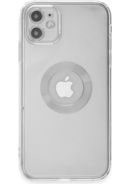 Apple iPhone 11 Kılıf Santa Lens Silikon - Şeffaf