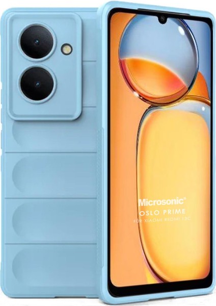 Xiaomi Redmi 13C Kılıf Oslo Prime Mavi