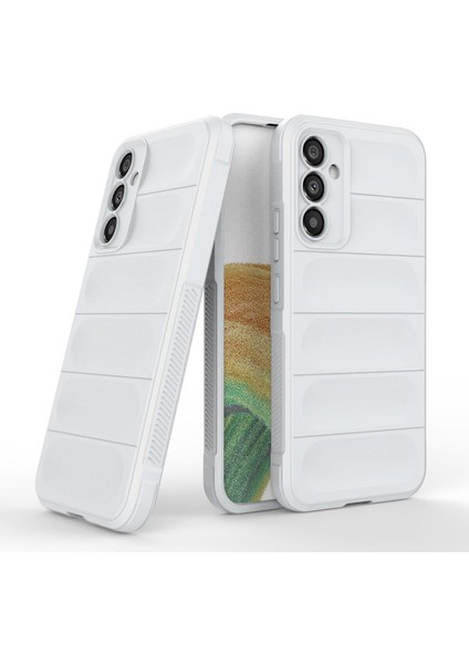Samsung Galaxy A25 Kılıf Oslo Prime Beyaz