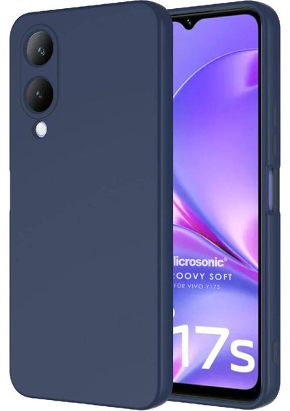 Vivo Y17S Kılıf Groovy Soft Lacivert