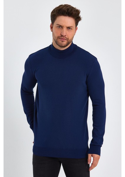 Yarım Balıkçı Yaka Kazak (E22-Y0801AZ) modelleri