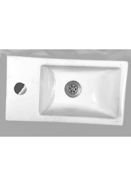 Karavanlara Özel Idates - Banyo Lavabo Evyesi Diktörgen