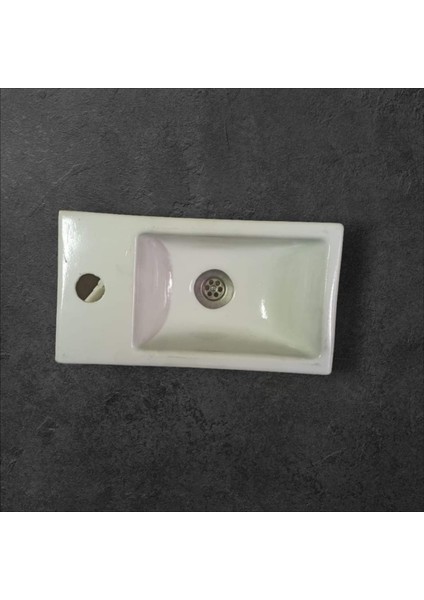 Karavanlara Özel Idates - Banyo Lavabo Evyesi Diktörgen