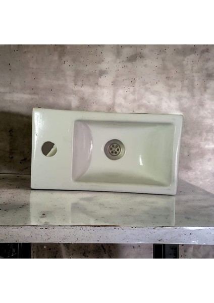 Karavanlara Özel Idates - Banyo Lavabo Evyesi Diktörgen