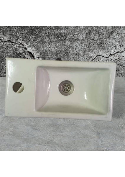 Karavanlara Özel Idates - Banyo Lavabo Evyesi Diktörgen