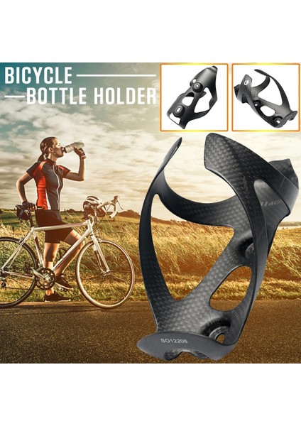 Q Stili Sıcak Satış Tam Karbon Fiber Şişe Kafesi Şişe Tutucu Paket Mat Kaplamalı Bisiklet Aksesuarları (Yurt Dışından) fiyatları