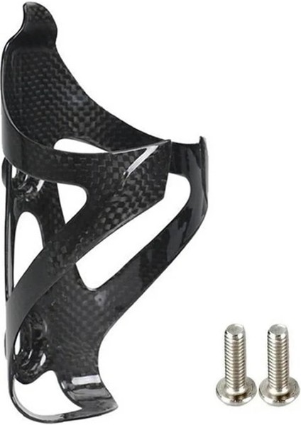 Parlak 1 Parça Tarzı Bisiklet Tam Karbon Fiber Dağ Yol Bisikleti Su Şişesi Kafesi Mtb Bisiklet Şişe Tutucu Ultra Hafif (Yurt Dışından)