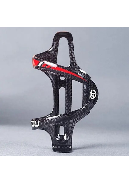Kırmızı Stil Tomtou Tam 3k Karbon Fiber Su Şişesi Tutucu Roadmountain Bike Bisiklet Mtb Şişe Kafesi Parlak Ultralight 16G (Yurt Dışından)