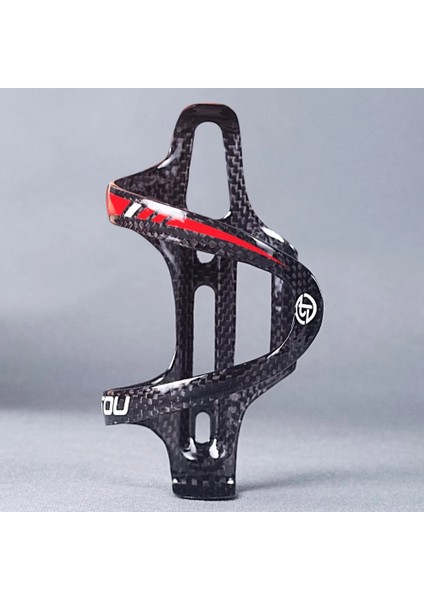 Kırmızı Stil Tomtou Tam 3k Karbon Fiber Su Şişesi Tutucu Roadmountain Bike Bisiklet Mtb Şişe Kafesi Parlak Ultralight 16G (Yurt Dışından) modelleri