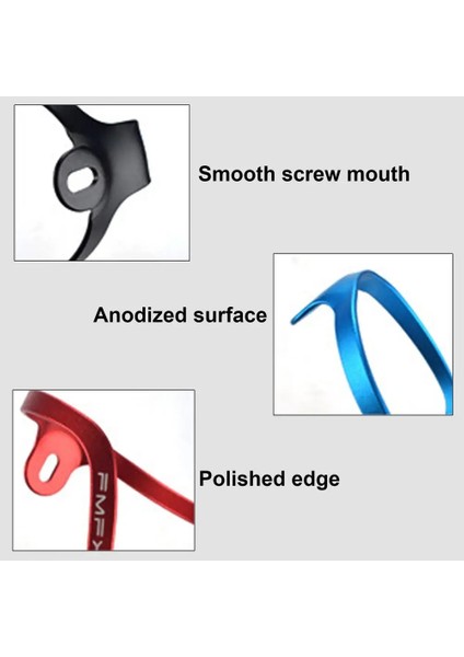 Renkli Stil Mtb Bisiklet Karbon Fiber Şişe Kafesi Evrensel Bisiklet Şişe Tutucu Montajı Kolay Bisiklet Bardak Rafı Içecek Sahipleri (Yurt Dışından) fırsatları