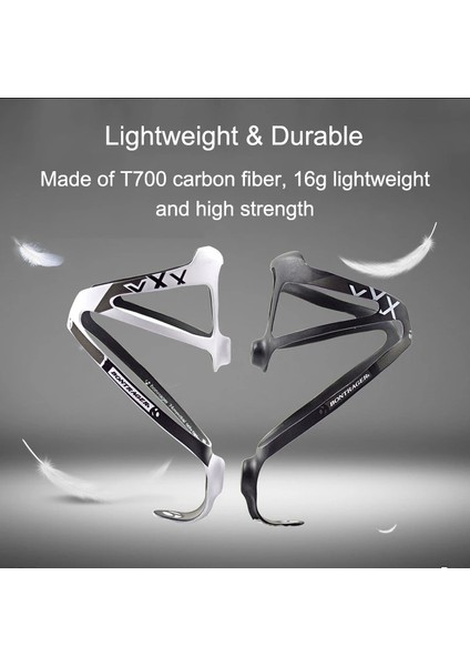 1 Adet Beyaz Stil Et Tam Karbon Şişe Tutucu Hafif Bisiklet Su Şişesi Kafesi Mtb Dağ Yol Bisikleti Içecek Şişesi Standı Bidon Desteği (Yurt Dışından) fiyatları