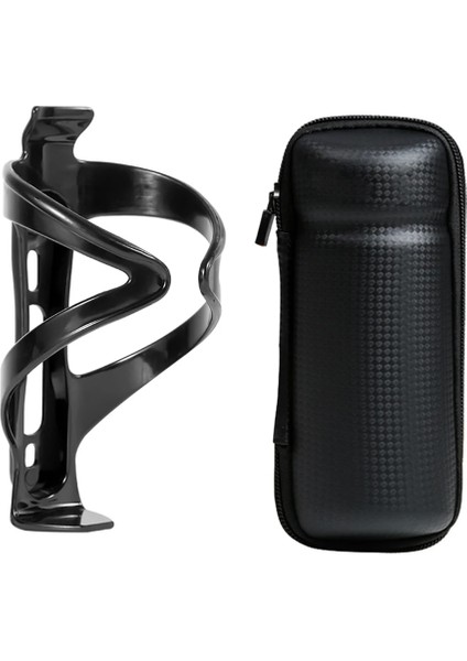 Karbon Doku Stili Siyah Bisiklet Çantası Yol Bisikleti Şişe Kafesi Gözlük Uygulayın Anahtar Onarım Alet Kutusu Kapsül Mağazası Bisiklet Su Isıtıcısı Tutucu Mtb Bisiklet Aksesuarı (Yurt Dışından)