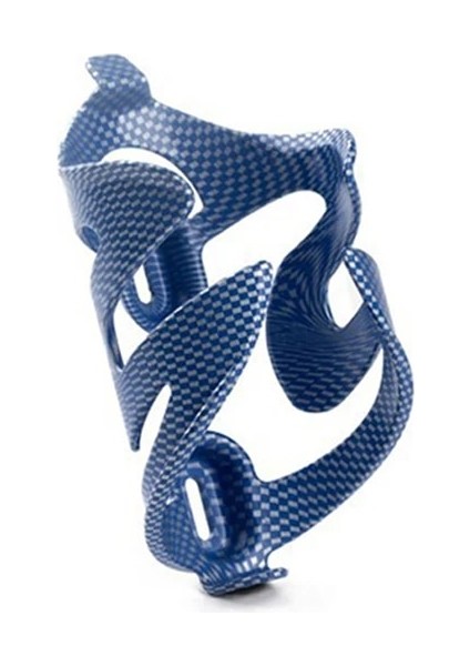 Mavi Stil Tam Karbon Bisiklet Su Şişesi Kafesi Mtb Yol Bisikleti Şişe Tutucu Ultra Hafif Döngü Ekipmanları Mat Hafif Bisiklet Bardak Tutucu (Yurt Dışından)