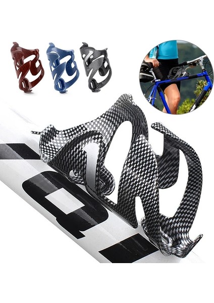 Mavi Stil Tam Karbon Bisiklet Su Şişesi Kafesi Mtb Yol Bisikleti Şişe Tutucu Ultra Hafif Döngü Ekipmanları Mat Hafif Bisiklet Bardak Tutucu (Yurt Dışından) fiyatları