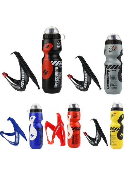 Type1 Stili 650ML Dağ Bisikleti Bisiklet Su Içecek Şişe Tutucu Kafes Açık Spor Plastik Taşınabilir Su Isıtıcısı Drinkware Bisiklet Ekipmanları (Yurt Dışından)