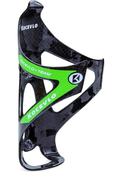 Yeşil 1 Adet. Stil Bisiklet Şişe Tutucu Tam Karbon Fiber Su Şişesi Kafesi Bisiklet Aksesuarları 25G 3k Parlak Kaplama (Yurt Dışından)