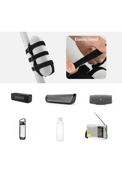 Siyah Stil Taşınabilir Bisiklet Şişe Kafesi Montaj Tutucu Bluetooth Hoparlör Montaj Askı Tutucu Naylon Sürme Su Isıtıcısı Kayışı Bisiklet Ekipmanları (Yurt Dışından) fırsatları