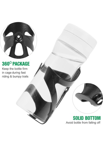 Sarı Mat Stili Bisiklet Su Şişesi Tutacağı 3k Karbon Fiber Su Isıtıcısı Kafesi Hafif Bisiklet Su Şişesi Montajı Parlak Mat Şişe Braketleri (Yurt Dışından) indirimleri