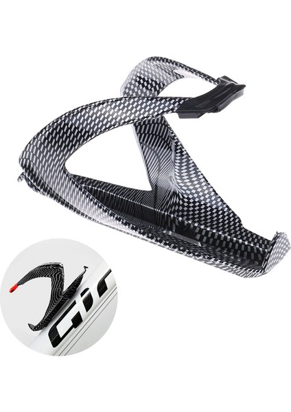 Karbon Fiber Içecek Bardaklık Bisiklet Bisiklet Su Şişesi Kafesi Süper Sert Yol Bisiklet Şişe Tutucu Bisiklet Parçası (Yurt Dışından)