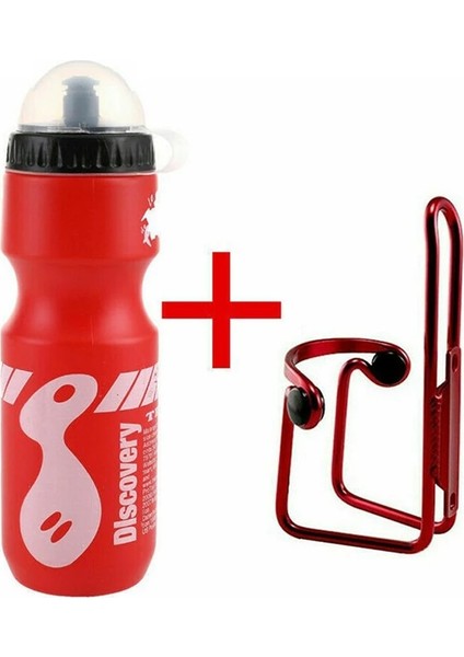 Beyaz Stil 750ML Bisiklet Su Şişesi Raf Tutucu Set Doğa Sporları Dağ Bisikleti Su Bardağı Tutucu Ultralight Mtb Bisiklet Aksesuarları (Yurt Dışından)