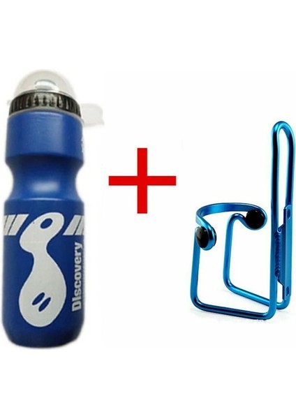 Beyaz Stil 750ML Bisiklet Su Şişesi Raf Tutucu Set Doğa Sporları Dağ Bisikleti Su Bardağı Tutucu Ultralight Mtb Bisiklet Aksesuarları (Yurt Dışından)