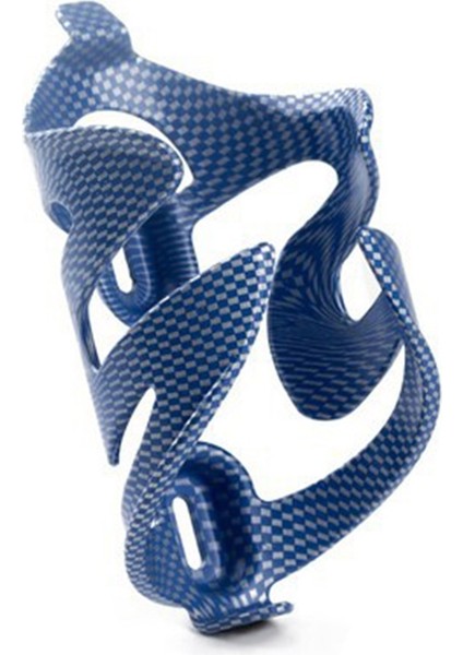 Mavi Stil Bisiklet Yol Bisikleti Şişe Kafesi Karbon Fiber Cam Su Şişesi Kafesi Şişe Tutucu Bisiklet Aksesuarları Su Şişesi Tutacağı Damla (Yurt Dışından)