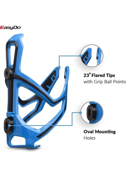 Sarı Stil Easydo Mtb Yol Bisikleti Şişe Tutucu Su Şişesi Kafesi Özel Karbon Overmolding Yol Bisikleti Aksesuarları ED-031 (Yurt Dışından) modelleri