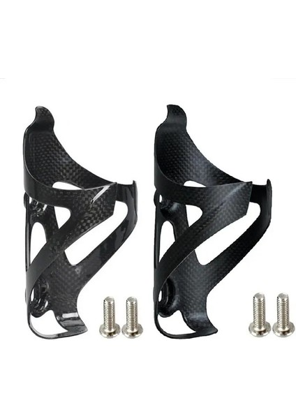 2 Adet Mat Stil 2021 Sıcak Satış Tam Karbon Fiber Bisiklet Su Şişesi Kafesi Mtb Yol Bisikleti Şişe Tutucu Ultra Hafif Döngüsü Ekipmanları Mat Parlak (Yurt Dışından) modelleri