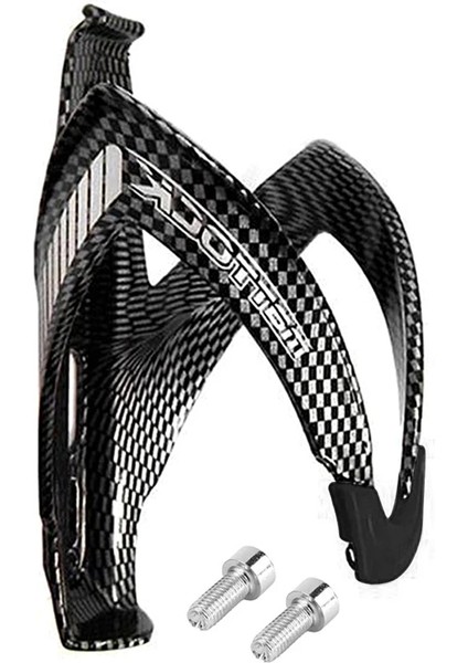 Siyah Stil Mtb Bisiklet Yol Bisikleti Şişe Kafesi Bisiklet Taşınabilir Toz Geçirmez Cam Elyaf Bisiklet Bisiklet Su Şişesi Tutucu Bisiklet Parçaları (Yurt Dışından)