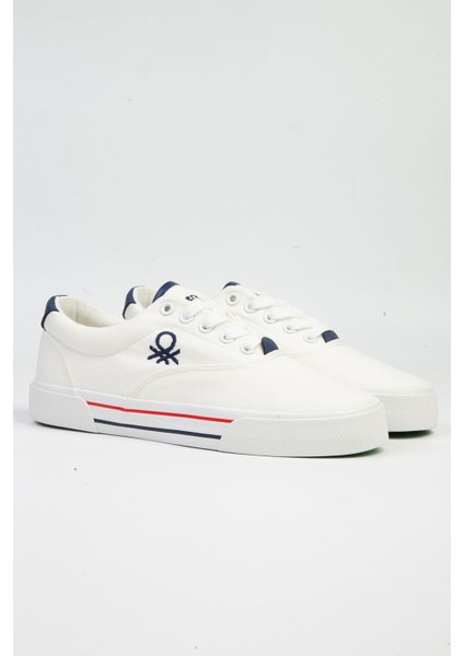 Benetton® | BNI-10091 Beyaz-Ithal Kadın Spor Ayakkabı modelleri