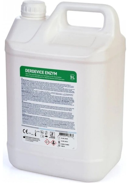 Derdevice Enzyme Tıbbi Cihaz ve Endoskoplar Için Ön Dezenfektan