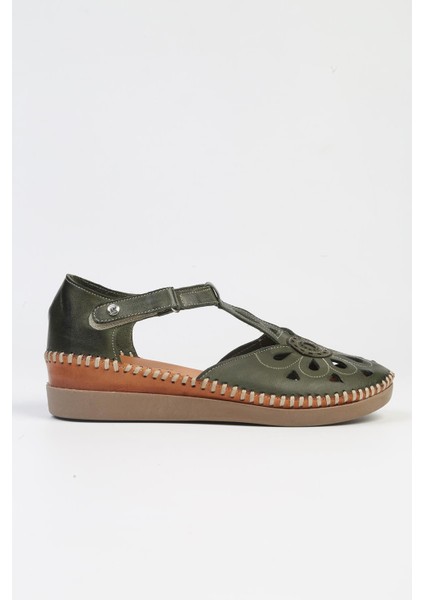 Pierre Cardin® | PC-53024- 3963 Haki-Kadın Topuklu Günlük Ayakkabı