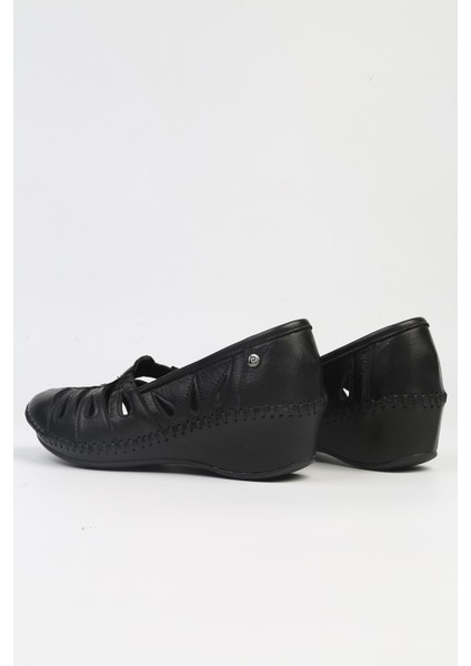 Pierre Cardin® | PC-53022- 3963 Siyah-Kadın Topuklu Günlük Ayakkabı